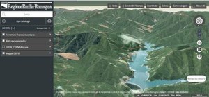 rer3D: il portale geografico 3D della Regione Emilia Romagna